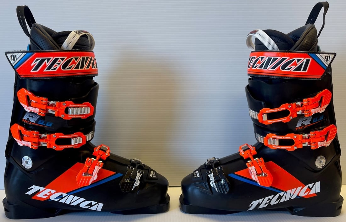 Technica Ski Boots - Black & Orange: Technica Ski Boots - Black & Orange