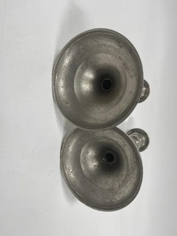 VTG SILVER PLATED CANDLESTICKS - 2