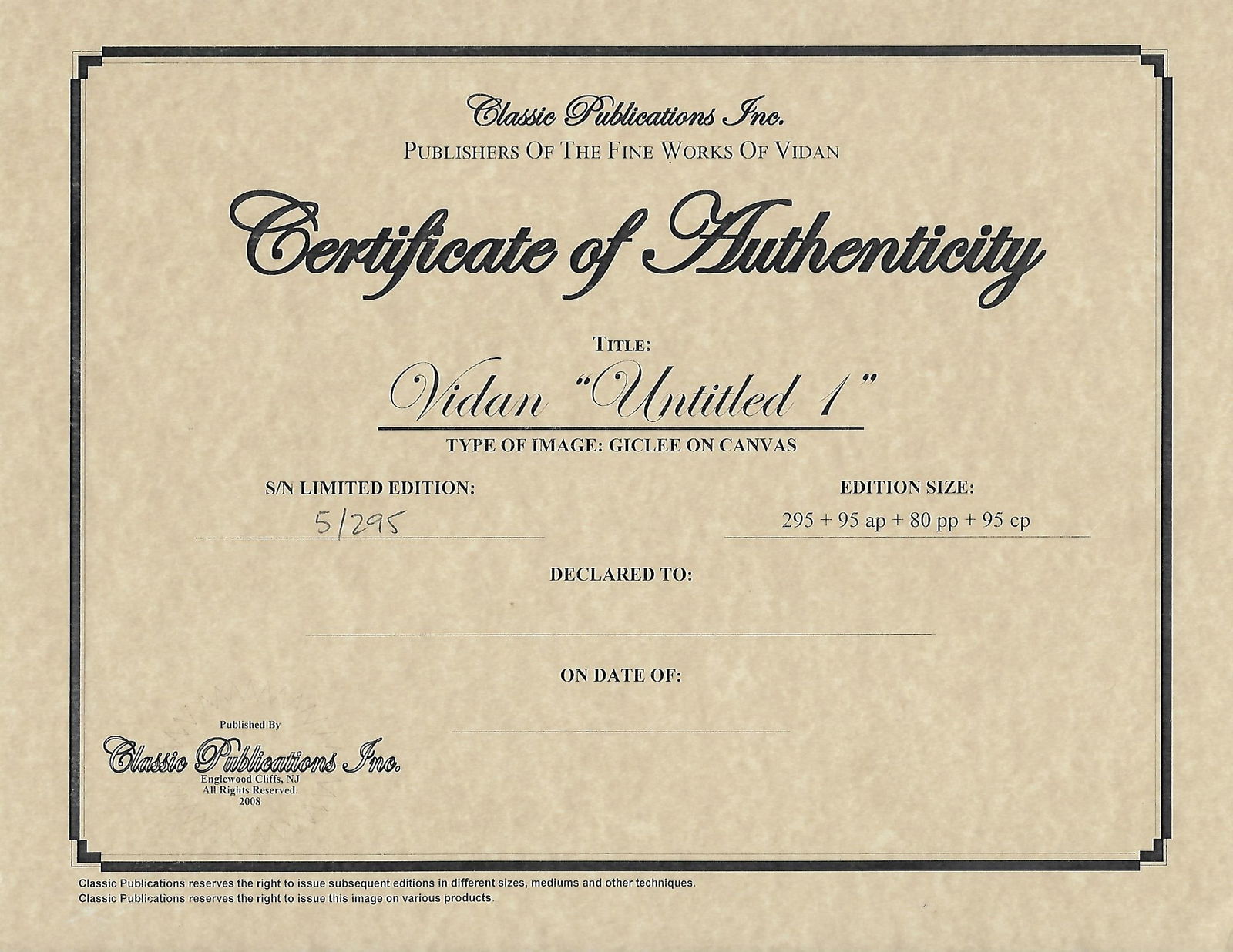 Vidan, Untitled #1 - 2