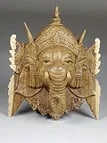Decorative Wood Carved Wall Art of Elephant: Decorative Wood Carved Wall Art of Elephant