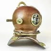 Copper & Brass Diving Helmet - 2