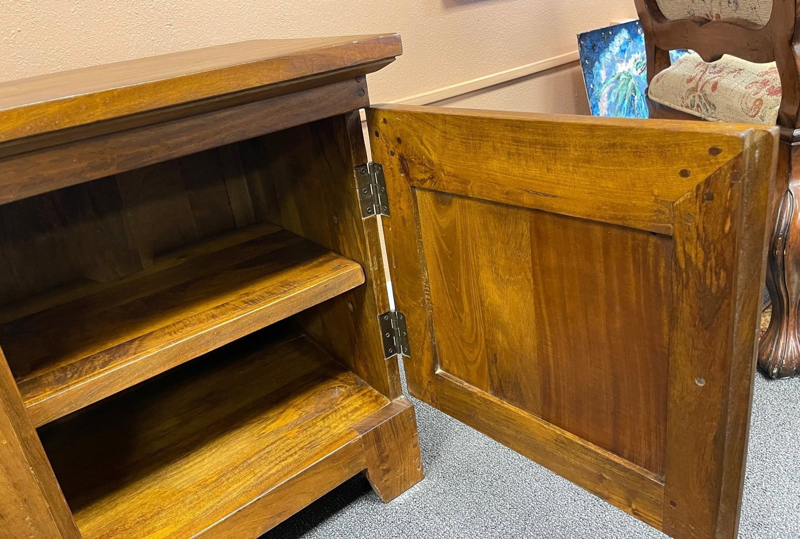 Teak Entertainment Cabinet - 6