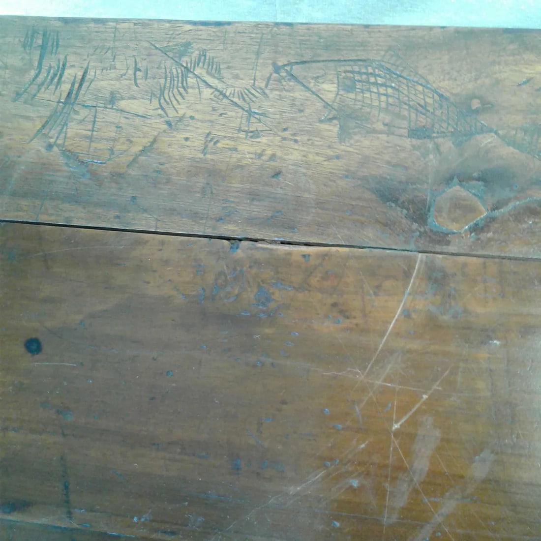 Asian Hand Carved Buffet Table - 10