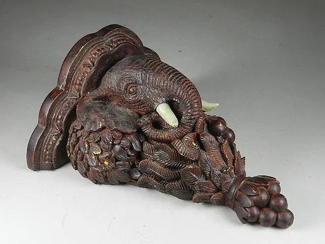 Resin Elephant Wall Sconce - 2