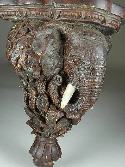 Resin Elephant Wall Sconce - 4