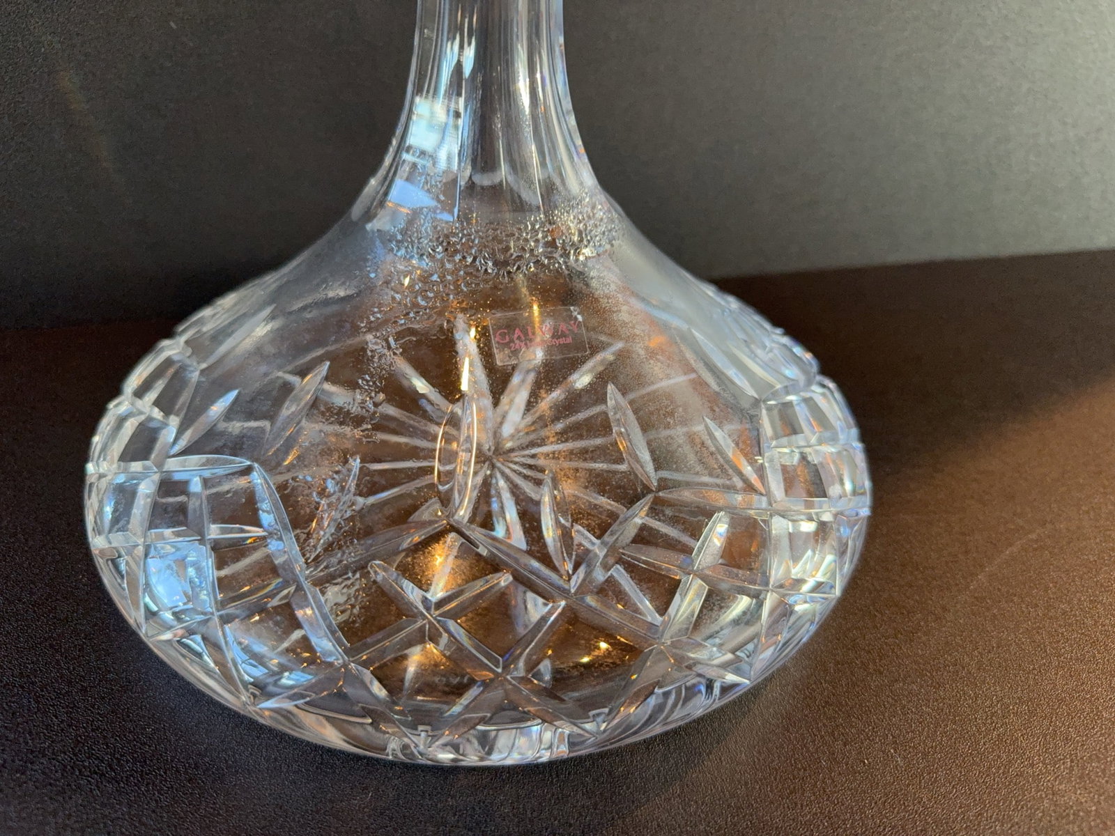 Cut Crystal Decanter with Stopper - 4