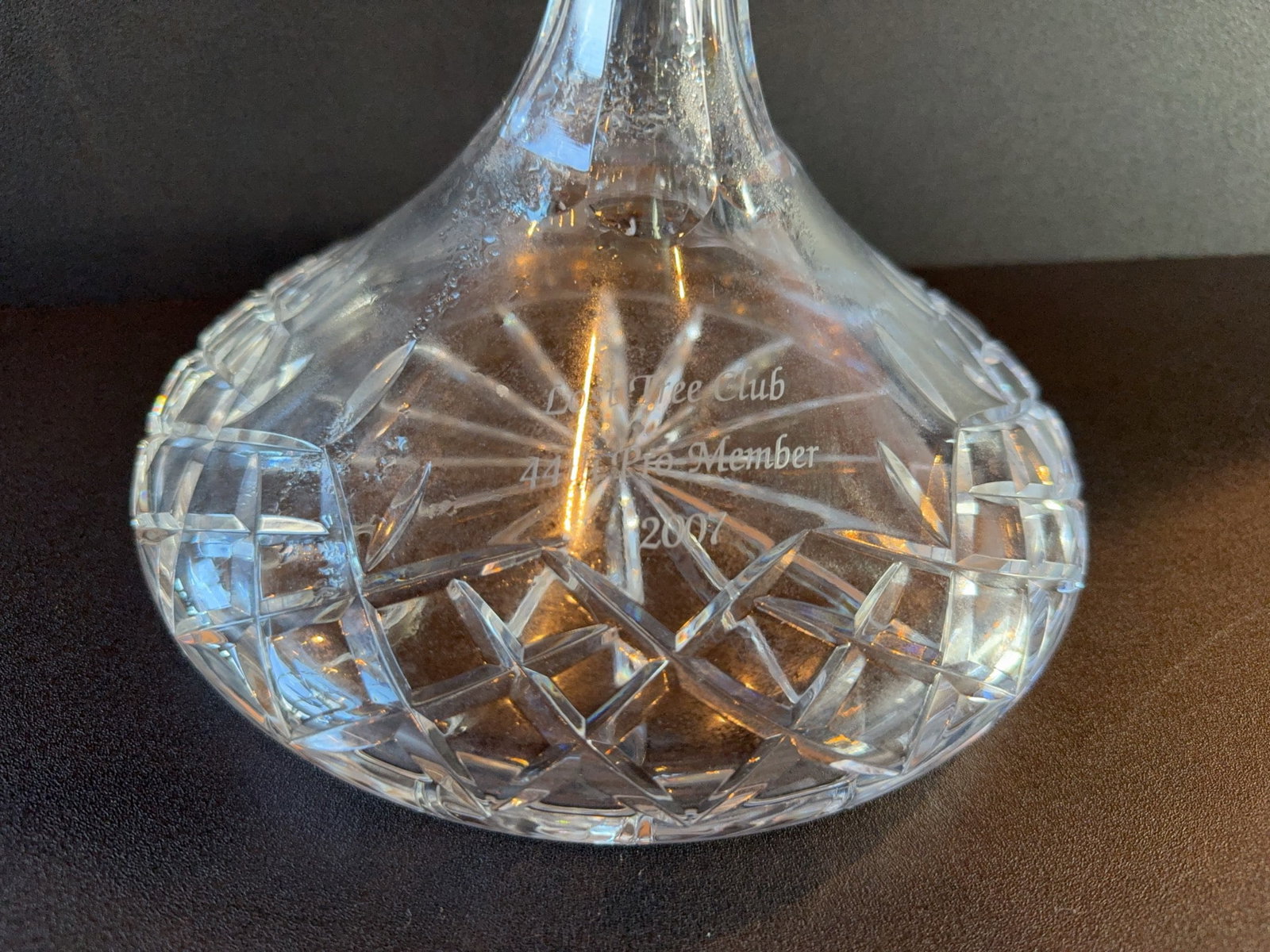 Cut Crystal Decanter with Stopper - 5