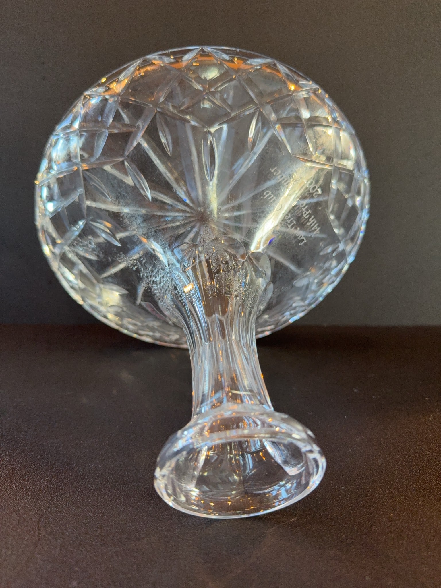 Cut Crystal Decanter with Stopper - 9