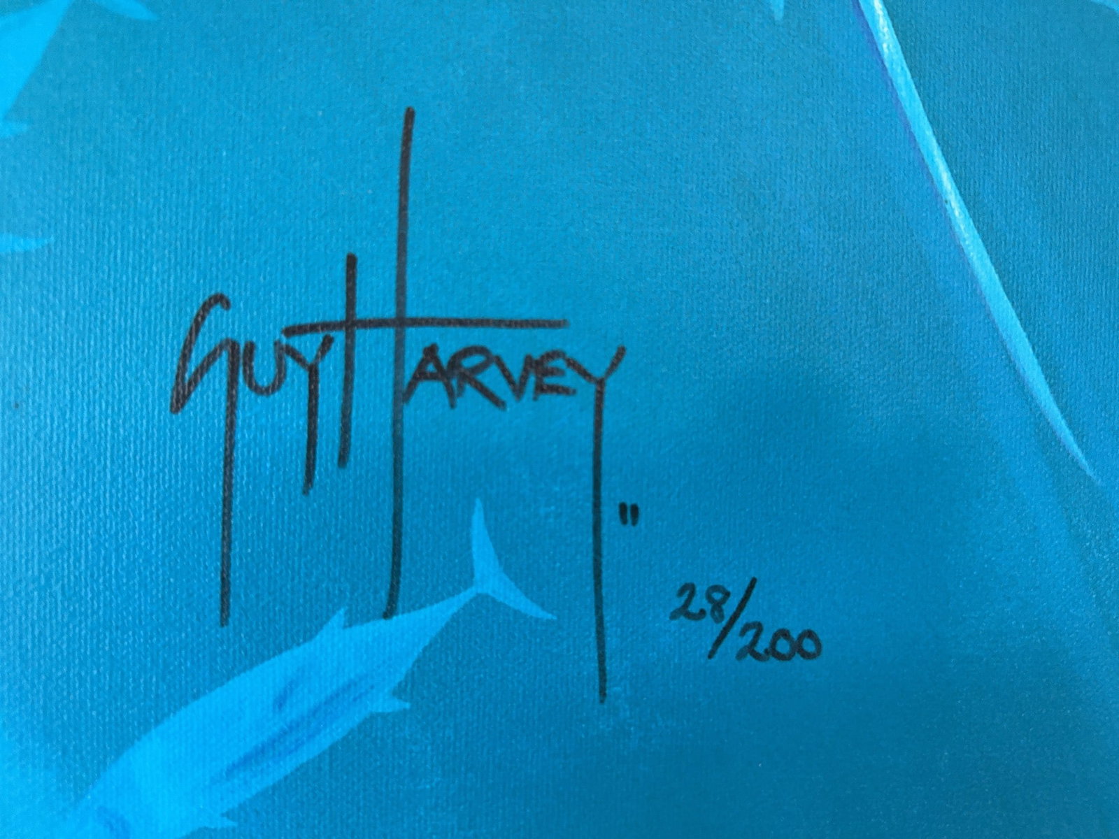 Guy Harvey Signed Limited Edition Sailfish - 6