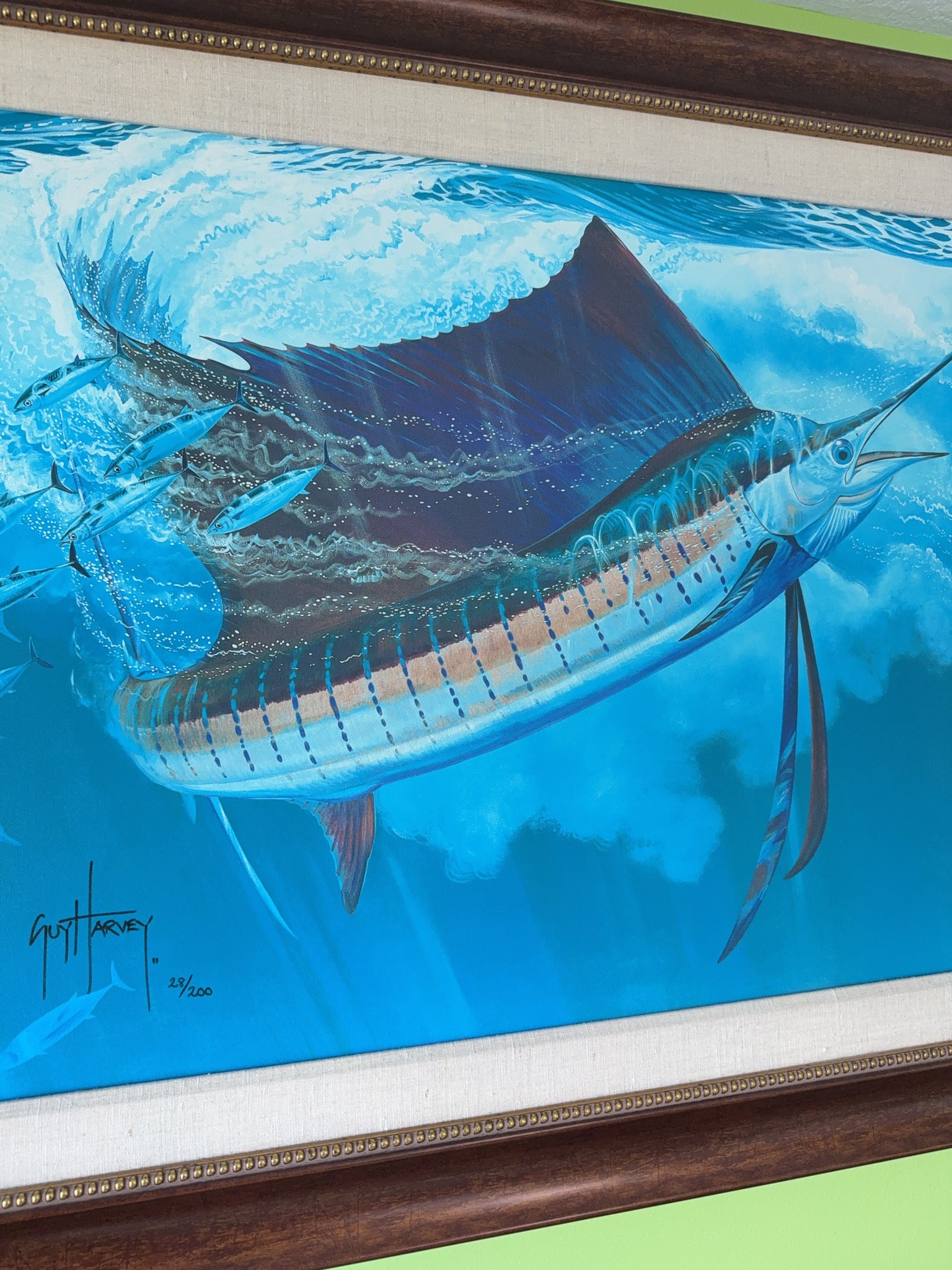 Guy Harvey Signed Limited Edition Sailfish - 9