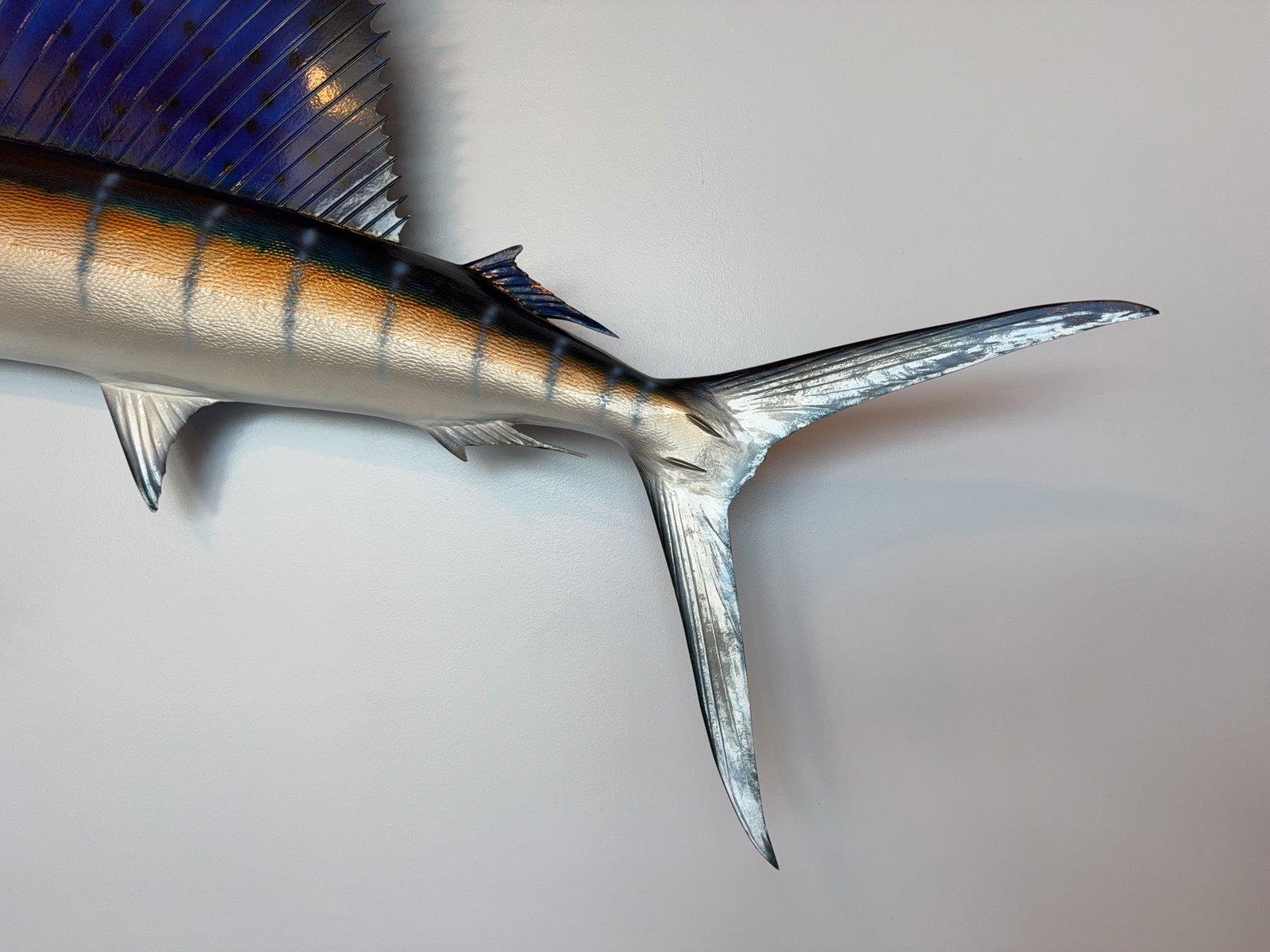 80" Large Sailfish Wall Mount Replica - 5