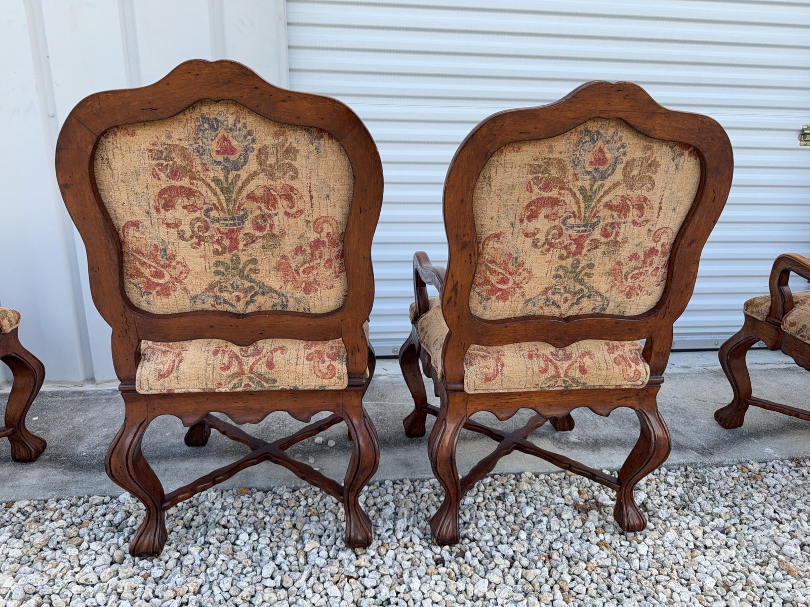6 Bernhardt Upholstered Dining Chairs - 12