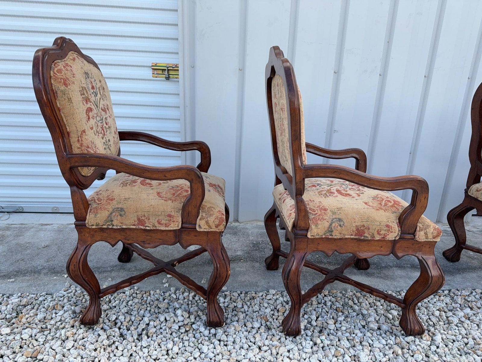 6 Bernhardt Upholstered Dining Chairs - 16