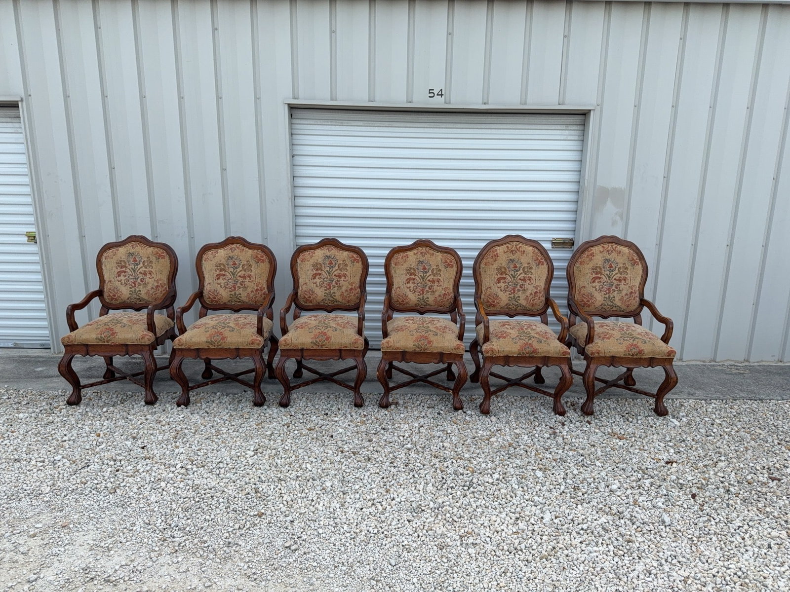 6 Bernhardt Upholstered Dining Chairs - 2