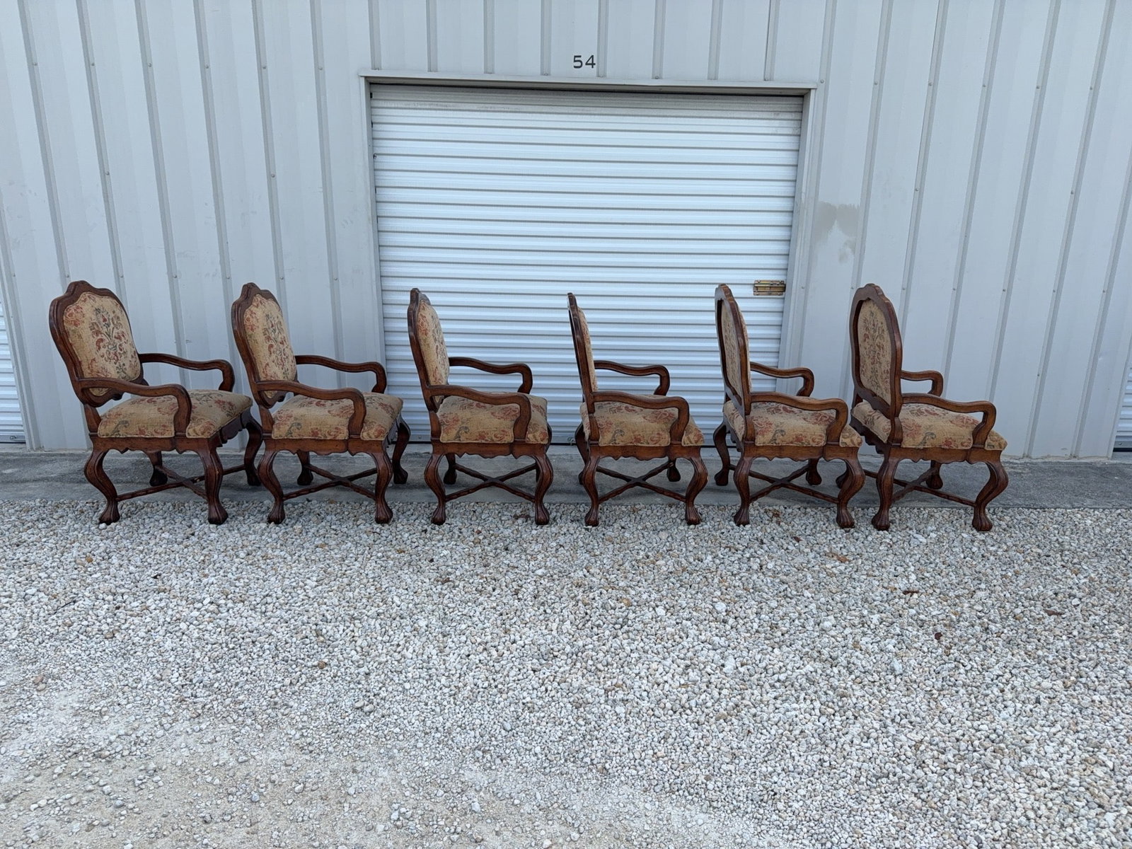 6 Bernhardt Upholstered Dining Chairs - 3
