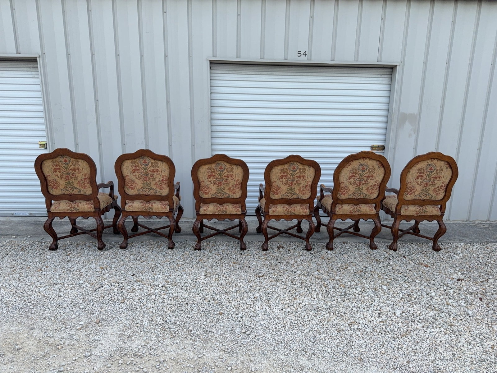 6 Bernhardt Upholstered Dining Chairs - 4