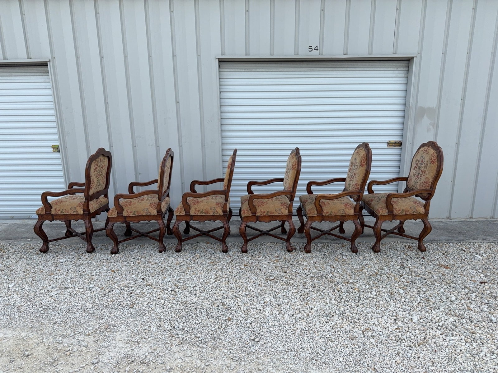 6 Bernhardt Upholstered Dining Chairs - 5