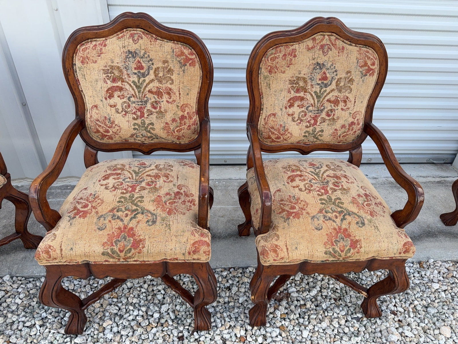 6 Bernhardt Upholstered Dining Chairs - 6