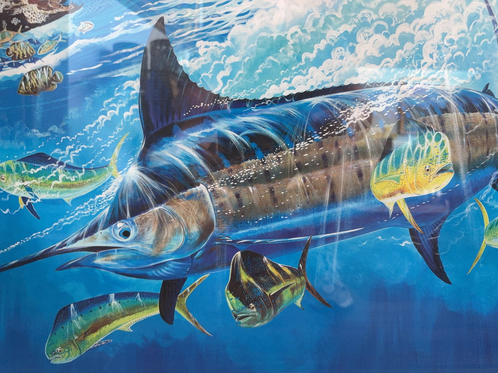 Guy Harvey "Depth Charge" Limited Edition Signed Print - 3