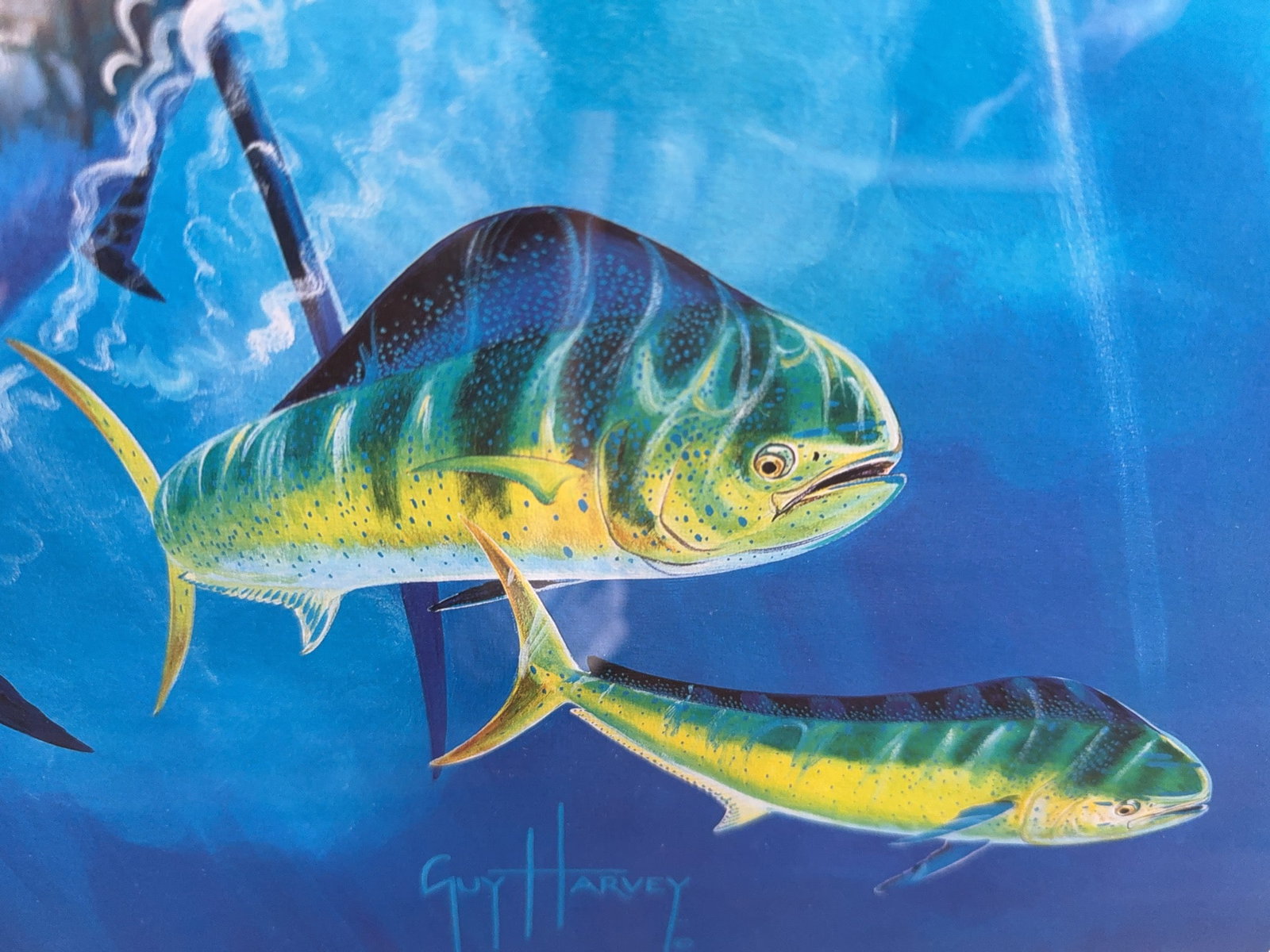 Guy Harvey "Depth Charge" Limited Edition Signed Print - 5