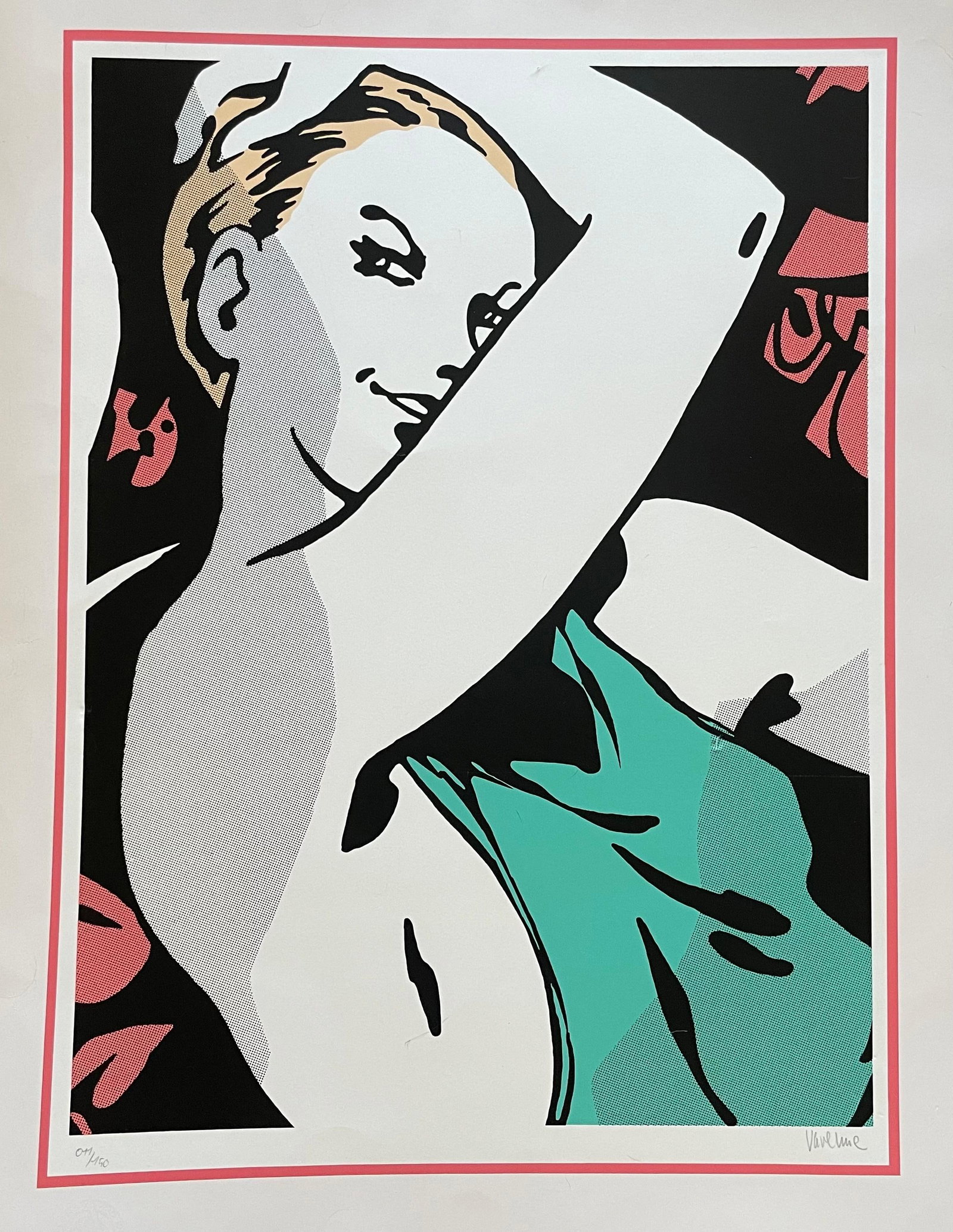 Alex Varenne Pop Art, Signed: Alex Varenne was born in 1939, in Saint-Germain-au-Mont-d’Or. He started teaching Fine arts in 1963 while also exhibiting his own paintings. In 1979, he published his first comic strip series entitl