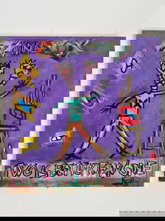 Xanatox, 2023: A Contemporary artwork by ArpVerdeacqua - Biography: Alessandro Ramella Pralungo was born in Biella on July 5, 1974. Italian Expressionist and Pop Art artist. History of his exhibited artworks: 2020 M