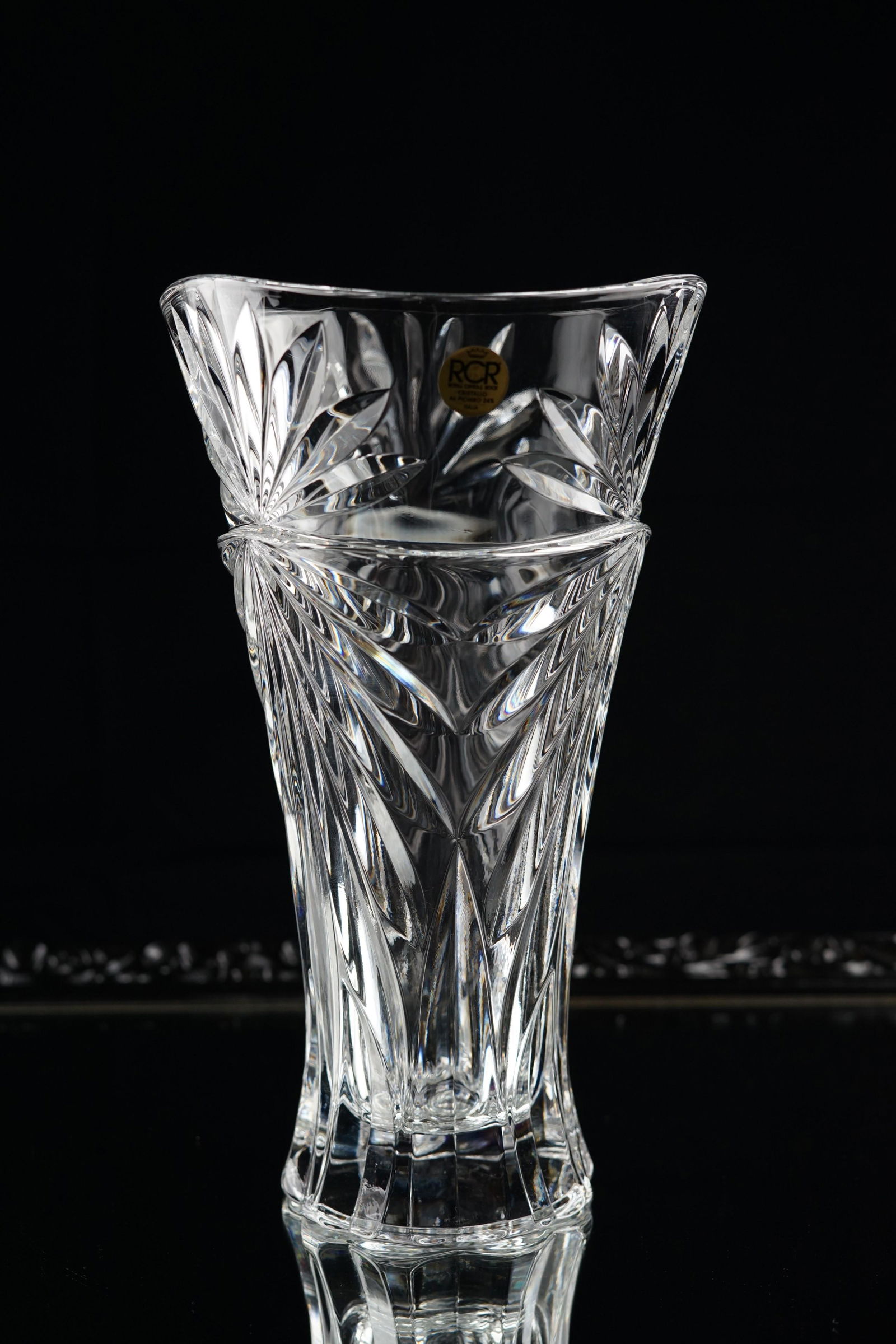 Italian RCR Crystal Vase (1 of 6)