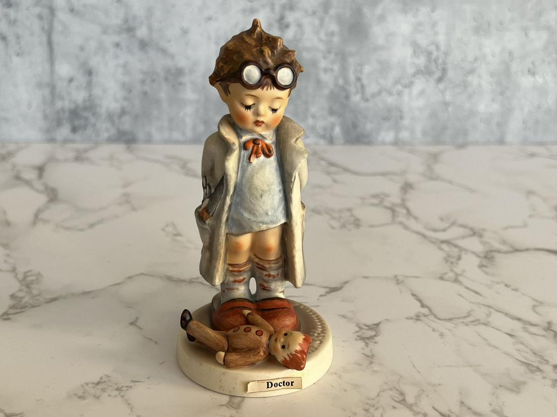 Germany Goebel Hand-painted ceramic Hummel doll (1 of 3)