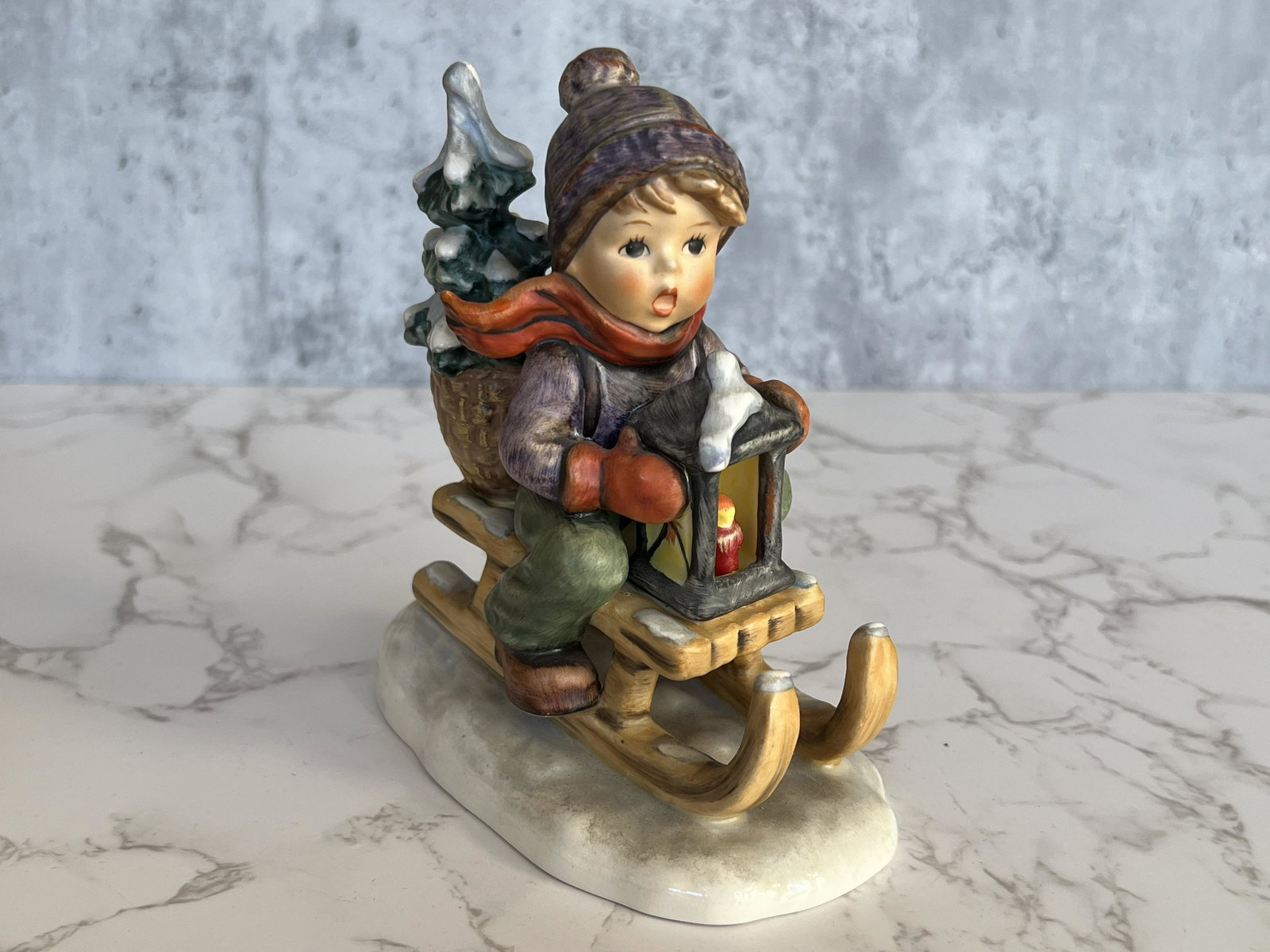 Germany Goebel Hand-painted ceramic Hummel doll (1 of 3)