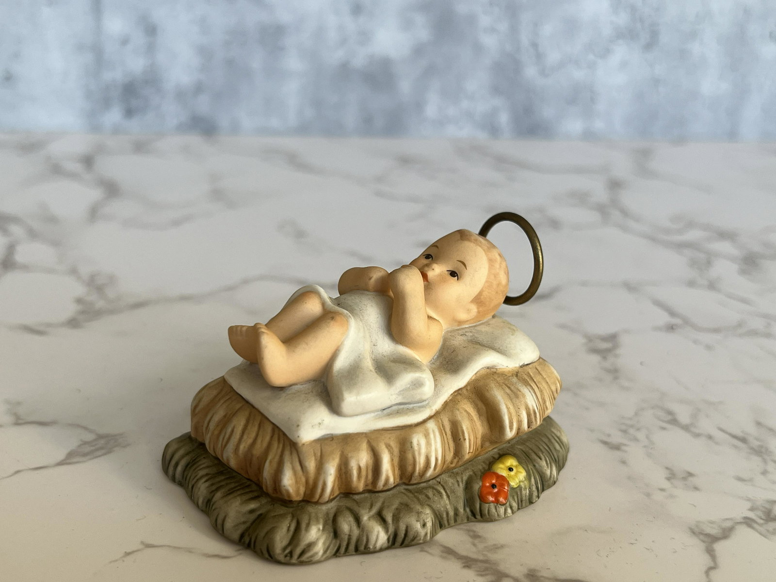 Germany Goebel Hand-painted ceramic Hummel doll (1 of 3)