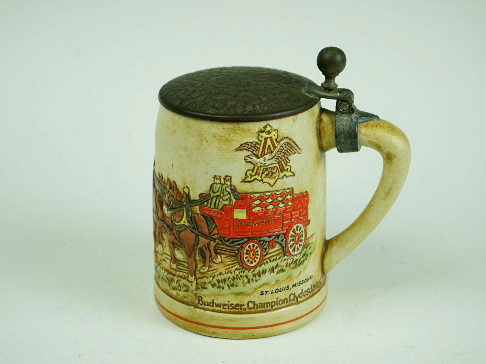 Ceramarte Budweiser Holiday Mug (1 of 5)