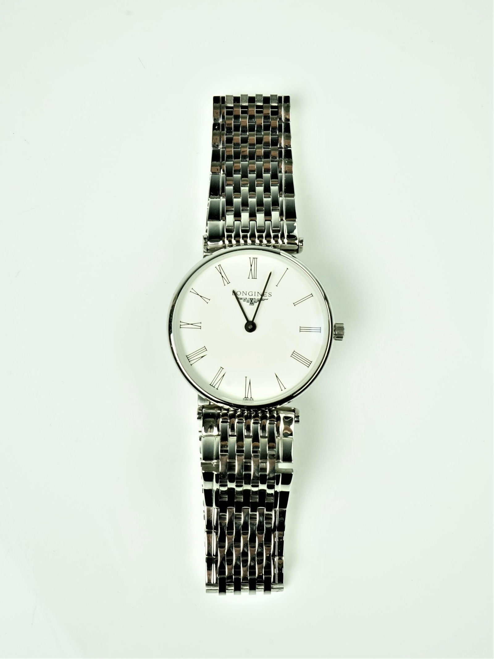 Longines La Grande Classique Men's White Dial  Stainless Steel Bracelet Watch L46352 (1 of 11)