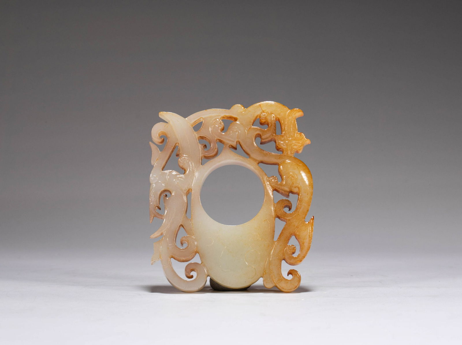 A white Jade " Chicken Heart" Pendant, Ming dynasty (1 of 11)