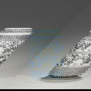 Ming Dynasty Triple-Layer Blue and White Porcelain Box: Shipping: We offer in-house shipping services for most small items. This means that we will take care of packing and shipping the items directly to you. For larger or specialized items, we recommend u