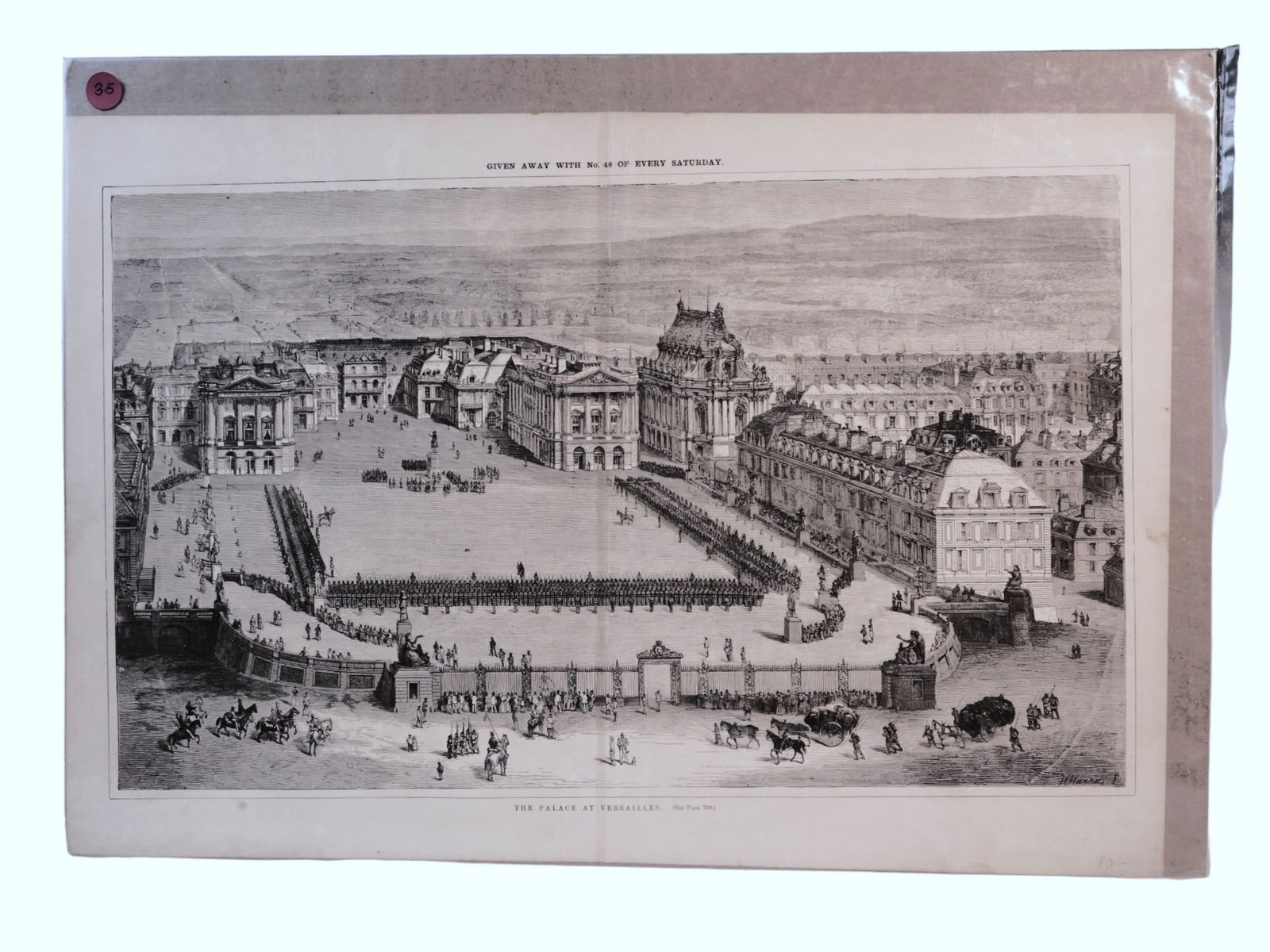 Franco-Prussian War Palace of Versailles France antique Engraving: Shipping: We offer in-house shipping services for most small items. This means that we will take care of packing and shipping the items directly to you. For larger or specialized items, we recommend u