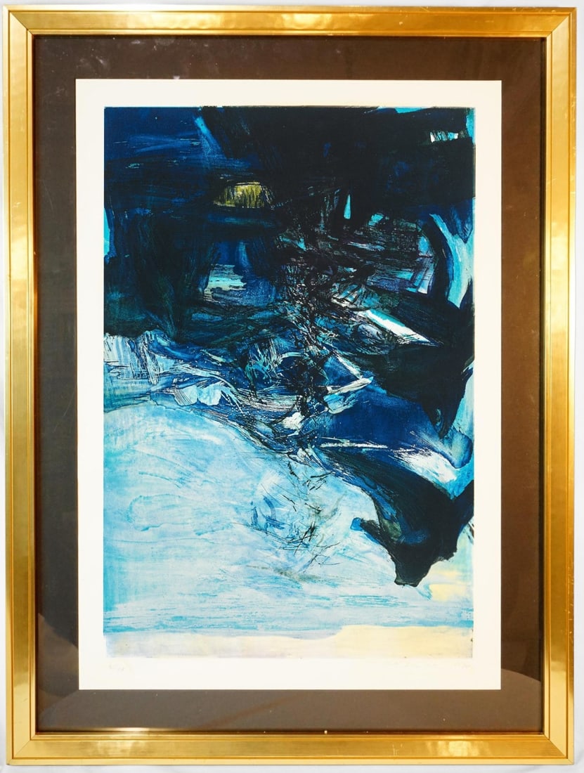 ZAO WOU- KI (1920 - 2013) Untitled (1970)  Limtied Edition- 30/99 (1 of 5)