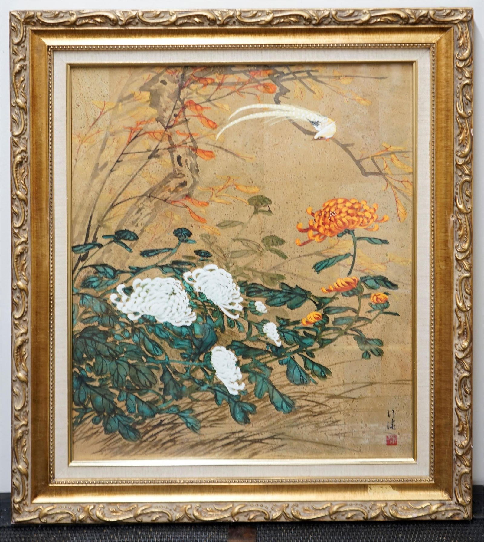 Chinese Watercolor Painting By Chiu Weng (1 of 3)