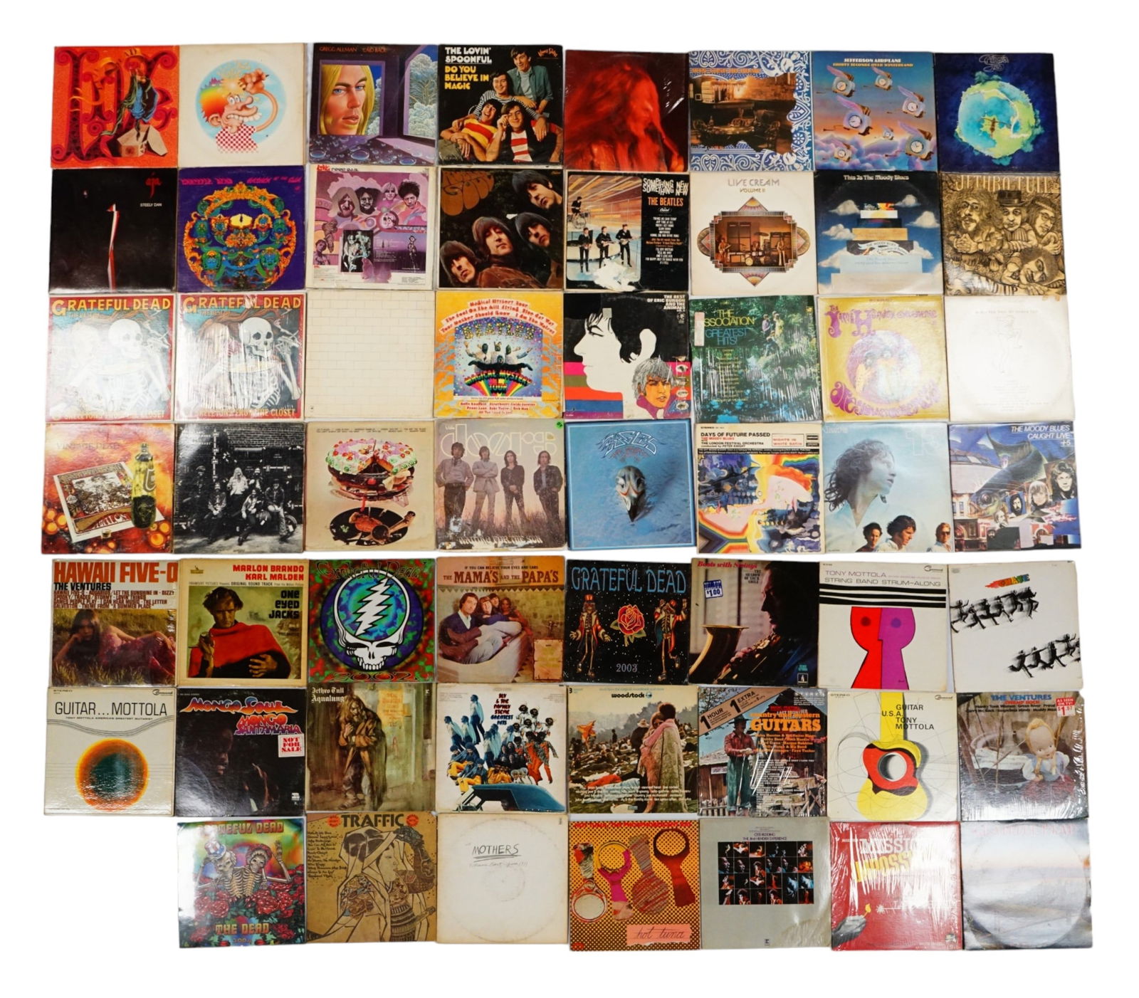 A Lot Of Vintage Music Vinyl Records With Le-Bo Magnetic Record Cleaner,20Th C (1 of 11)