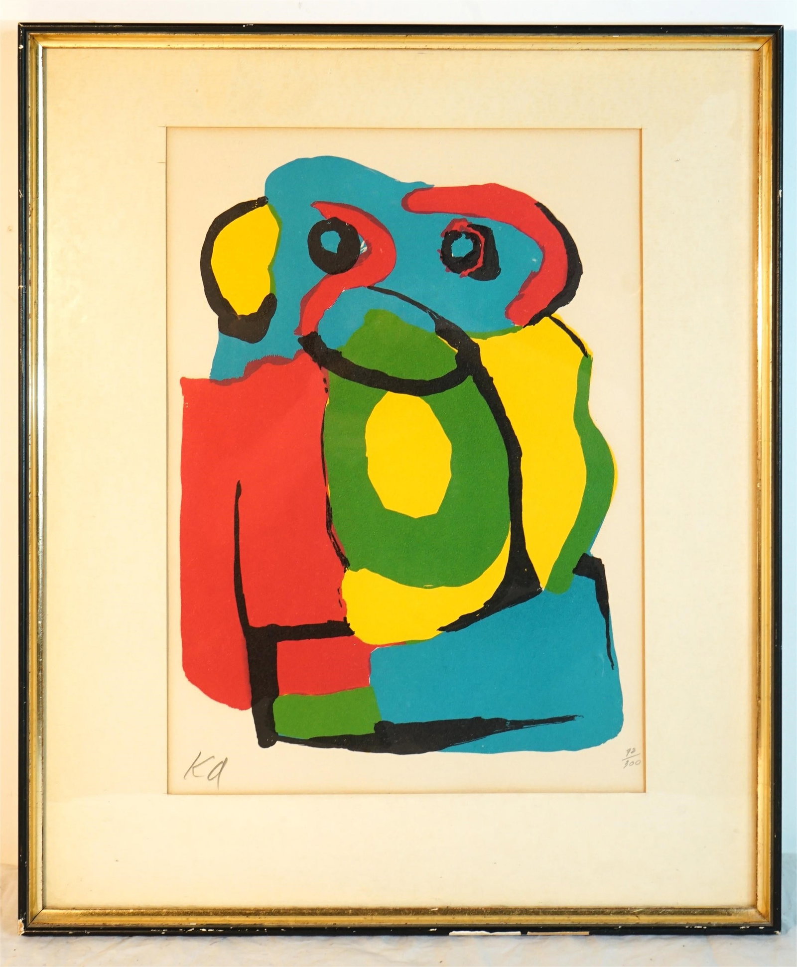 "Teddy Bear" Karel Appel, Dutch (1921-2006) Original Lithograph (1 of 5)