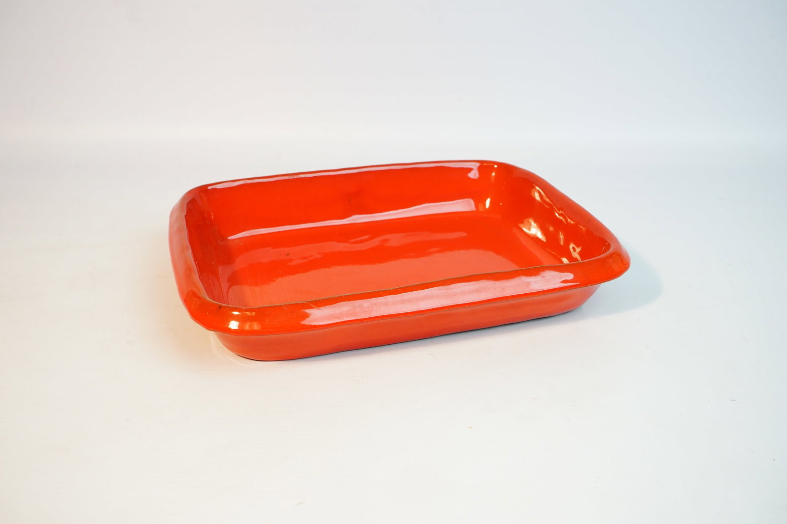 Charles Voltz (1923-1997)Signed Vallauris French Art Pottery Red Plate: Approximate size:12x9in Shipping: We offer in-house shipping services for most small items. This means that we will take care of packing and shipping the items directly to you. For larger or specializ