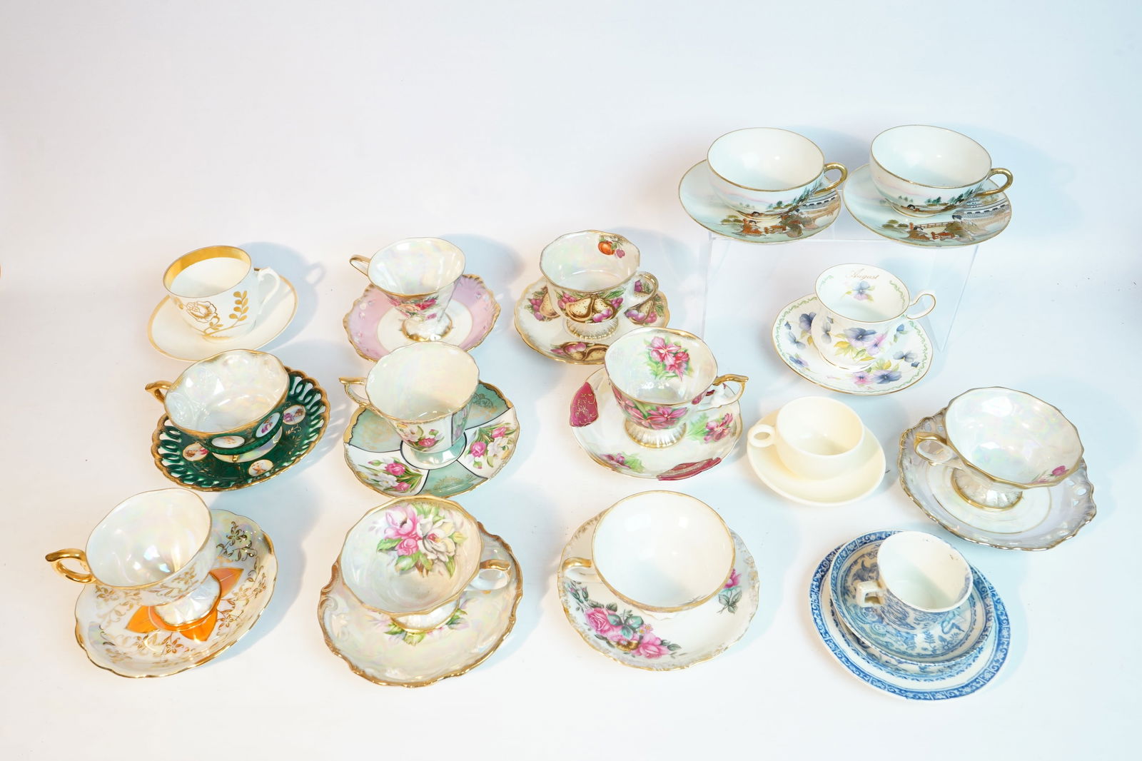 Lot of   Tea Cup and Saucer Sets (1 of 8)
