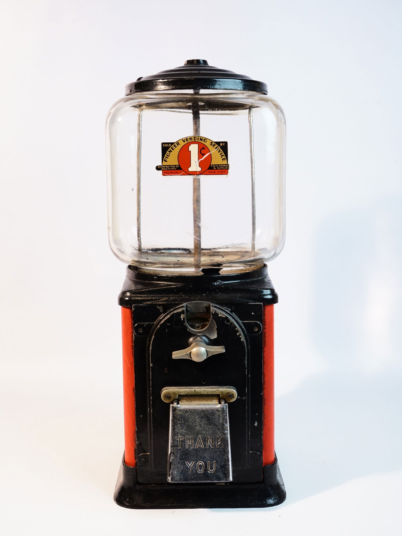 Vintage One Cent Penny Gumball Machine (1 of 8)