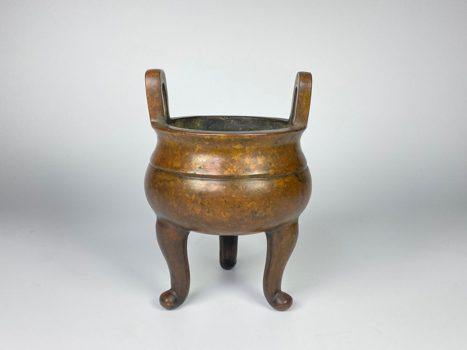 Chinese Bronze Tripod Censer (1 of 8)