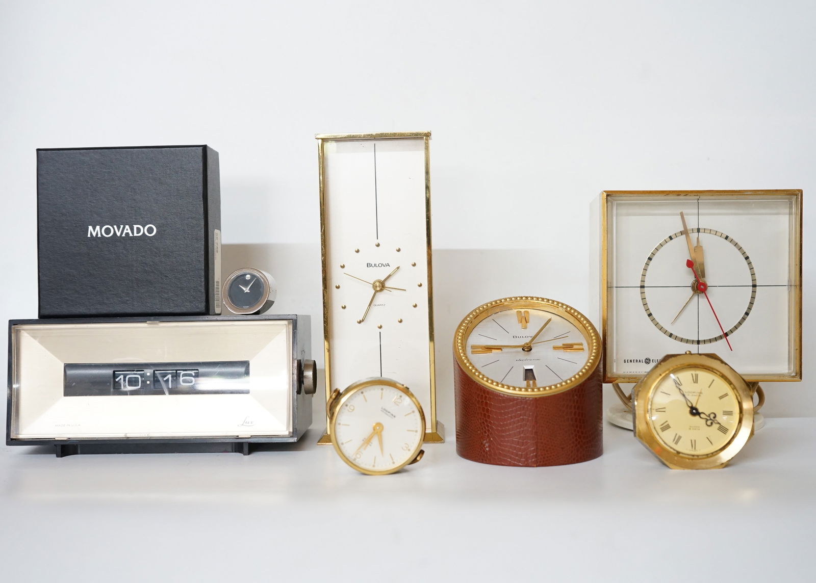 Lot of 7 Vintage Desk Clocks (1 of 17)