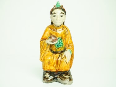 Chinese Sancai-Glazed  Figure of  'Monkey King'