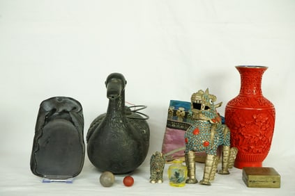 Group of  Antique/Vintage Chinese Pieces