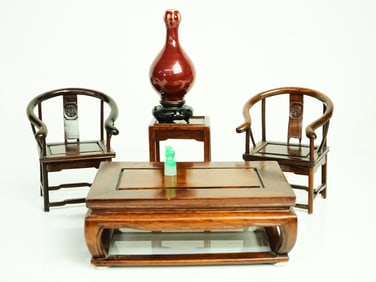 Lot of 6 Chinese Miniature  Furniture