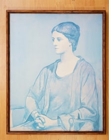 Vintage Lithograph,Olga Picasso,After Pablo Picasso