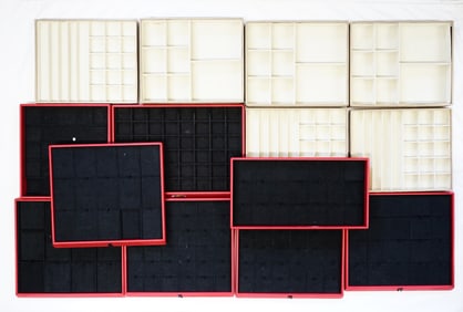 Lot of  Jewelry Display Trays /Boxes