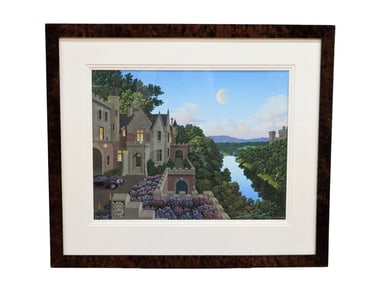 Jim Buckels Glen Eyrie 1993 Limited Edition Serigraph,20th C